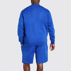 ชุดวอร์ม2ชิ้นสำหรับผู้ชายชุดออกกำลังกายผ้าฝ้ายคุณภาพสูงสำหรับเล่นกีฬาเสื้อผ้าแนวสตรีทพิมพ์ลายระบายอากาศได้ดี - Product Image 2