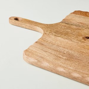 เขียงไม้สไตล์อาหรับเขียงไม้สับสี่เหลี่ยมแผ่นไม้มะม่วงเขียงเสิร์ฟแบบเรียบง่าย - Product Image 5