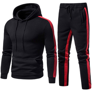 New Arrival 2025 Men's Casual Wear Custom Design Cotton Polyester Tracksuit Light <b>Weight</b> Logo Printed Unisex Solid - Product Image 3