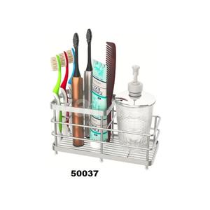 <b>Toothbrush</b> <b>Holder</b> Eco-Friendly AK Stainless Steel Multi-Functional 6 Slots Razor <b>Holder</b> Bathroom Accessories Organizer - Product Image 1