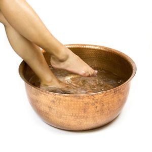 Cuencos de spa de cobre acabado martillado Premium de exportación al por mayor indio a la venta a los mejores precios - Product Image 1