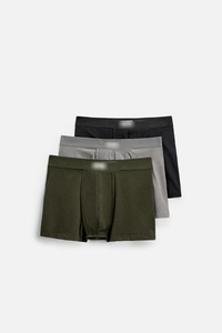 Pantalones cortos deportivos de cintura media, tejido de punto elástico transpirable con patrón sólido, técnicas de colores - Product Image 3
