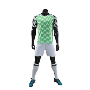 Uniforme de fútbol para hombre, camiseta de fútbol y pantalones cortos, Kit de entrenamiento, ropa de equipo de tela transpirable de secado rápido, ropa deportiva con logotipo personalizado - Product Image 6