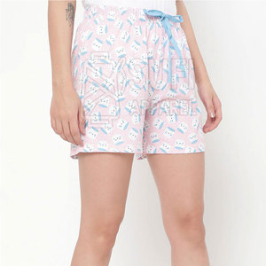 Shorts Casuales de Algodón para Mujer, Cintura Alta, Secado Rápido, Cómodos y Transpirables, Corte Regular, Ideales para el Día a Día - Product Image 2