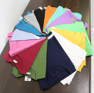 <b>Top</b> Quality Men's Soft Cotton Fabric Made Comfortable T Shirt Sustainable Custom Logo Solid Color Men's Casual Streetwear - Product Image 4