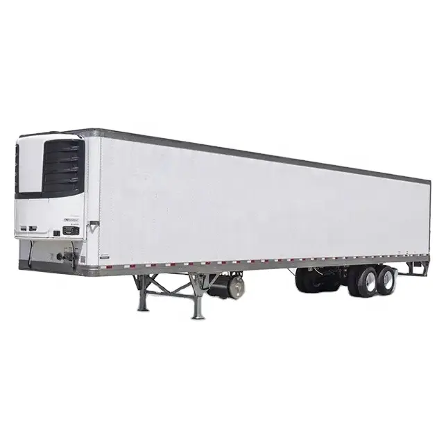 Factory direct sales 3-axle box trailer box semi-trailer cargo transport refrigerated box semi-trailer