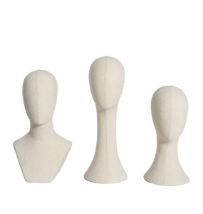 Maniquíes de Cabeza Femeninos para Exhibición de Pelucas, Sombreros, Pañuelos de Seda y Máscaras - Product Image 1