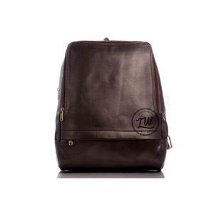 Personalized Handmade Full Grain Genuine Leather <b>Backpack</b> For Unisex Vintage Custom Cowhide Leather High Quality <b>Laptop</b> <b>Backpack</b> - Product Image 1