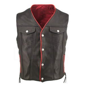 Men's NEXX SPORTS High Quality Customized <b>Leather</b> Vest for Winter Street Wear Casual Style Breathable Outerwear Custom Colors - Product Image 1