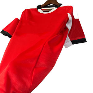 Custom <b>Retro</b> Men's Soccer Jersey Set Summer Autumn Training Football Shirt with Shorts Customised Club Team Uniform Sports Wear - Product Image 4