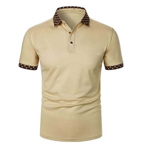 Coton respirant vêtements pour hommes grande taille haute rue Style polos vêtements d'été à manches courtes Top qualité hommes chemise toutes tailles - Product Image 1