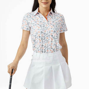 Uniforme de golf pour femmes, ensemble polo et jupe léger et respirant pour les sports de plein air en été - Product Image 5