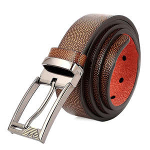 Ceinture pour homme Chase Value - Cuir artificiel marron 44 pouces - Product Image 1