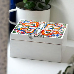 Tradebyd Rustic <b>Wooden</b> Wall <b>Sign</b> Hand Painted European Folk Art Design <b>for</b> Kitchen Living Room Decoration - Product Image 3