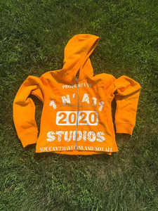 Vintage Sun Faded Acid Wash Heavyweight <b>Hoodie</b> for Men Custom Multi-Color Rhinestone Embroidered Winter Screen Printing <b>Hoodie</b> - Product Image 2