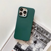 Casing TPU 360 Full Body Presisi dengan Slot Kartu, Pelindung Layar, Anti Guncangan, Anti Sidik Jari untuk 17 Pro Max 16 15 14
