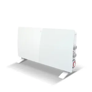 Factory beautiful directly 2000W Basic Electric Convector Panel Heater with timer and turbo fan optional CE/GS/UL