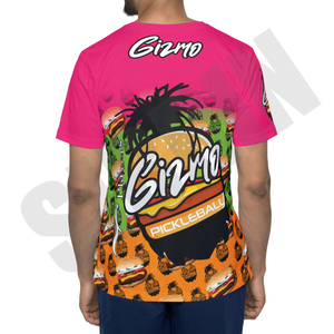 T-shirt de pickleball en tricot sublimé personnalisé de haute qualité Sibrin, unisexe, manches courtes, col rond, sport personnalisé - Product Image 3