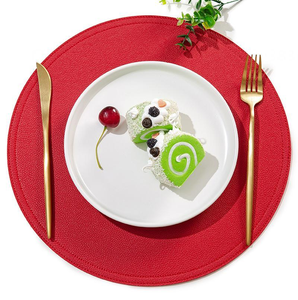 Manteles individuales de cuero para mesa de comedor Manteles individuales tejidos y utensilios de cocina y restaurantes y con venta - Product Image 6