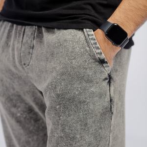 กางเกงจ็อกเกอร์ผู้ชายผ้าฝ้ายเนื้อนุ่มน้ำหนักเบา 250GSM สไตล์ลำลองสำหรับออกกำลังกายและสตรีทแวร์ รับผลิตแบบ OEM และรับผลิตภายใต้แบรนด์ของลูกค้า - Product Image 5