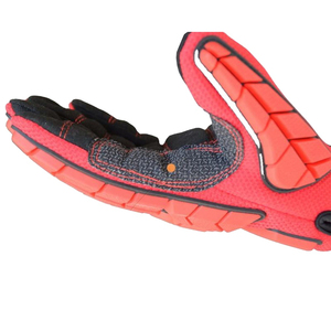 Fabricante profesional TPR Impact Oil Field Mechanic Guantes Minería Industria de perforación Guantes de cuero Logotipo personalizado - Product Image 5