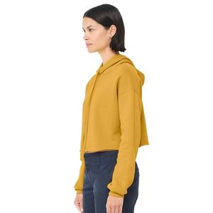 Bella toile femmes pulls à capuche haut court sweats dames - Product Image 2