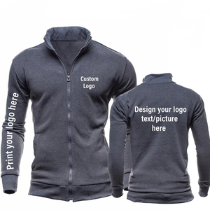 Sudaderas con capucha de hombre con logotipo personalizado y cremallera, Sudadera con capucha de manga larga, Sudadera con capucha de hombre de alta calidad al por mayor - Product Image 2