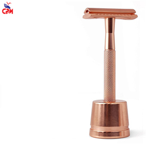 Maquinilla de <span class=keywords><strong>afeitar</strong></span> de seguridad de alta calidad con soporte, multifuncional, sin óxido, OEM, con soporte - Product Image 3