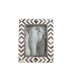 Marco DE FOTOS decorativo con incrustaciones de hueso moderno Natural hecho a mano/Marco de fotos decorativo para dormitorio Marco de bebé para la venta - Product Image 3