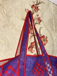 Grand sac fourre-tout en coton Kantha pour femmes fait à la main Style décontracté pour shopping-Vente en gros - Product Image 4