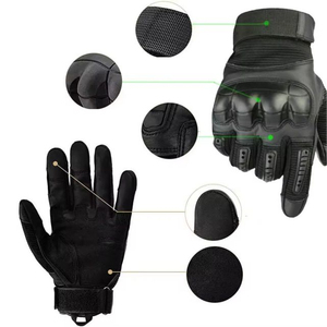 Gants de moto d'hiver de qualité supérieure avec protection dure des jointures | Équipement de cyclisme et VTT de marque personnalisée Support OEM - Product Image 2