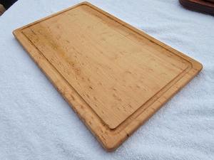 Planche à découper ronde en bambou, best-seller, design moderne et luxueux, passe au lave-vaisselle, fabriquée en Inde, logo personnalisé imprimé, essentiel de cuisine - Product Image 6