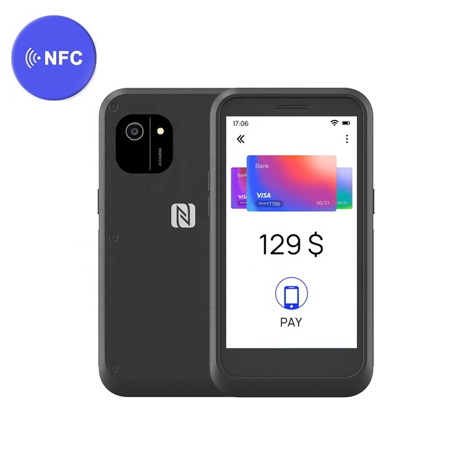 ODM Customized 5 Inch Mobile POS Smartphone Android Octa Core 6GB 128GB NFC Android GMS Certified 4G Phone with Charging Rack
