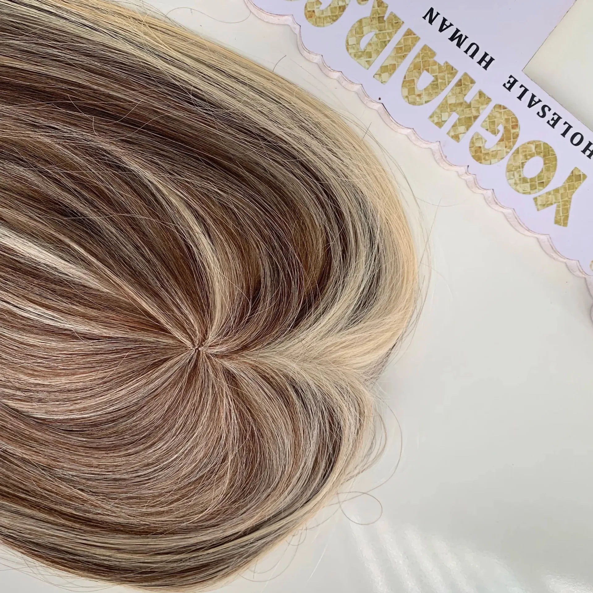 工場卸売Toupee 100% ナチュラルヘアミックスカラーすべての長さカスタマイズパッケージ迅速な配送今すぐ注文すると無料ギフトを獲得