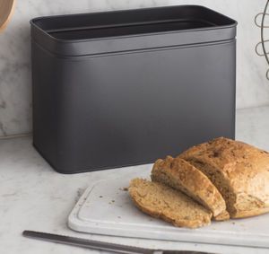 Boîte à pain en métal de haute qualité avec poignée ergonomique pour un accès facile et un rangement pratique du pain frais - Product Image 5
