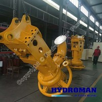 Pompe à boue hydraulique Hydroman avec anneau de jet d'eau pour l'industrie du dragage