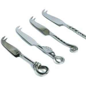 Juego único de esparcidores de queso Tenedor y cuchara personal Mango de Diseño atrevido redondo largo Esparcidor de queso Tenedor y cuchara - Product Image 2