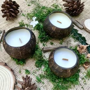 Coconut Shell <b>Candles</b> Home Fragrance <b>Scented</b> <b>Candles</b> <b>Large</b> Quantities Export - Product Image 3