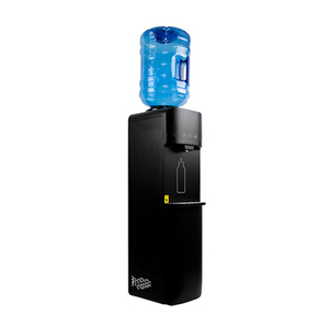 Système de capteur sans contact Bouteilles de 5 gallons Distributeur d'eau chaude et froide avec compresseur Sensorem Noir pour une utilisation en hôtel - Product Image 1