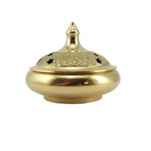 Vente en gros Brûleur d'encens marocain en laiton avec bol réglable à prix raisonnable Encensoir en métal pour - Product Image 3