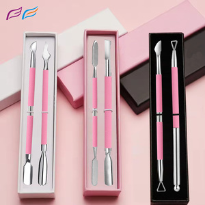 Pousse-cuticules personnalisés en acier inoxydable, outils de manucure, coupe-cuticules, dissolvant de gel par Bahasa Pro - Product Image 6