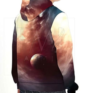 Sudadera con capucha de algodón 100% para mujer de estilo clásico, Jersey estampado, cuello con capucha de invierno, diseño personalizable, ropa de calle con logotipo frontal - Product Image 4