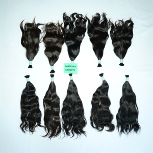 วิกผมมนุษย์บริสุทธิ์แบบไม่ใช้สารเคมีผมลอนลึกแบบไม่ผ่านกระบวนการ - Product Image 3