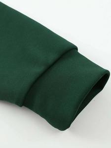 Men's Oversized 100% Cotton <b>Thermal</b> <b>Hoodie</b> Custom Fashion Design High Quality Embroidered Winter Collection Plain Dyed - Product Image 3