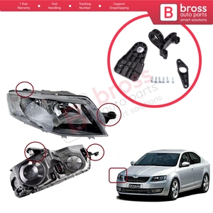 ชุดซ่อมขายึดไฟหน้า BHL561-2 ด้านขวา สำหรับ Octavia MK3 5E ปี 2012-2019 รุ่น 5E0998226 - Product Image 5