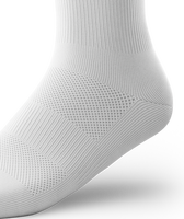 Chaussettes de sport pour hommes en coton épais classique de haute qualité en gros, logo personnalisé, chaussettes de basket-ball avec logo brodé tricoté