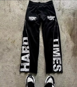 Pantalones Deportivos Holgados con Cierre, 100% Algodón, Personalizados, con Estampado Premium, Estilo Casual Urbano, Cintura Elástica, Servicio OEM Disponible - Product Image 5