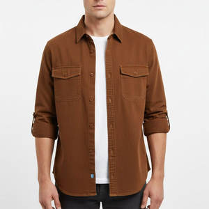 เสื้อเชิ้ตยีนส์ผู้ชายแขนยาวคุณภาพดีที่สุด ผ้าฝ้าย 100% ระบายอากาศได้ดี ทนทาน น้ำหนักเบา สวมใส่สบายที่สุด - Product Image 1