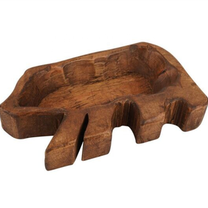 ชามใส่แป้งทำจากไม้อะคาเซียแกะสลักด้วยมือชามใส่เทียนของขวัญตกแต่งบ้านสำหรับเด็กอีสเตอร์ขายส่งจากเวียดนาม - Product Image 4