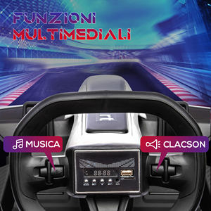 HOMCOM-Kart eléctrico para niños de 6 a 12 años, 24V, 12 km/h, con asiento ajustable, color blanco - Product Image 5